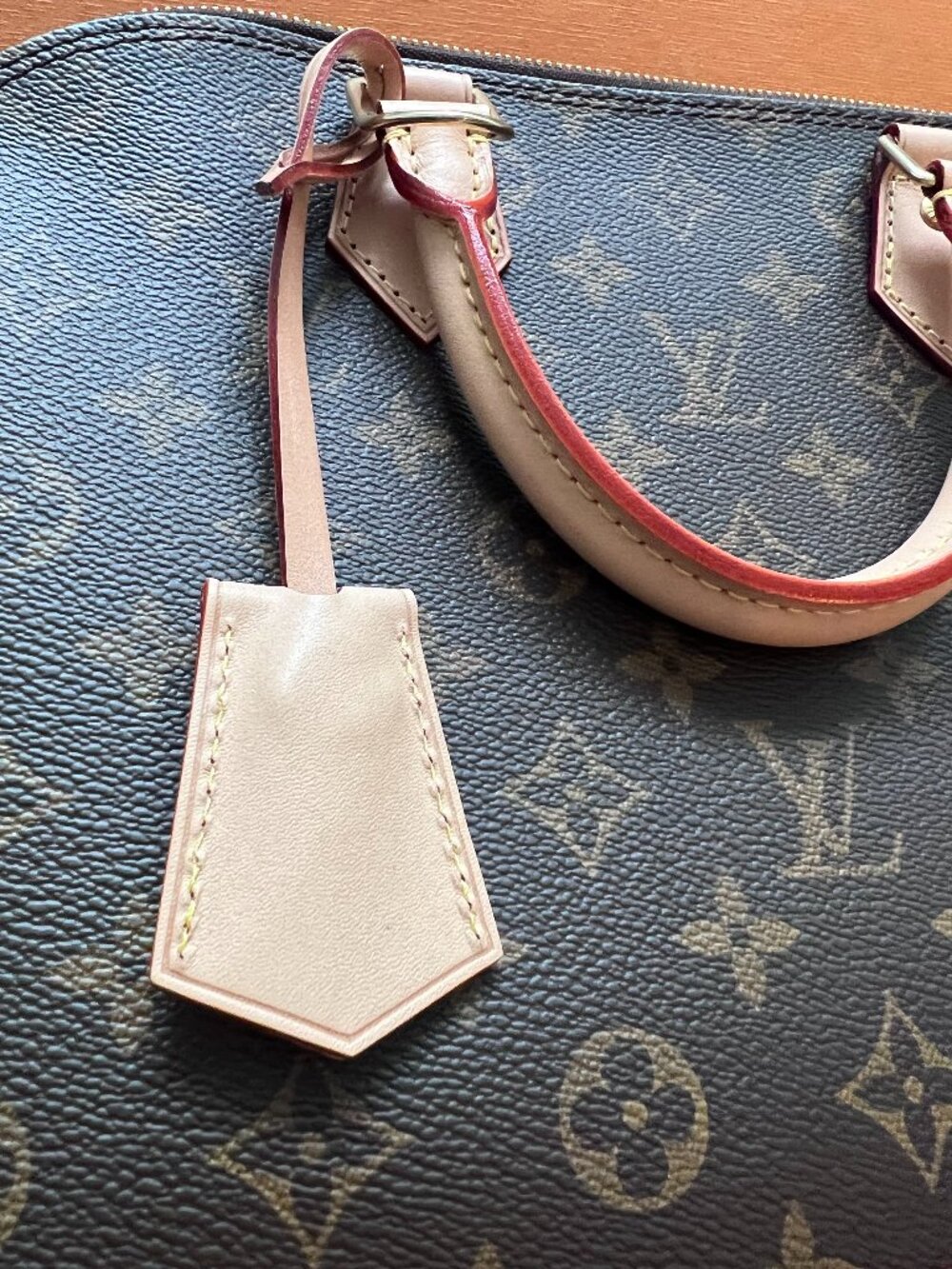 Louis Vuitton Monogrammed Alma Handbag Never Used Kept In Box